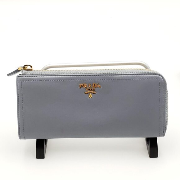 Prada Leather Zippy Wallet 135-102025 - Picture 1 of 13